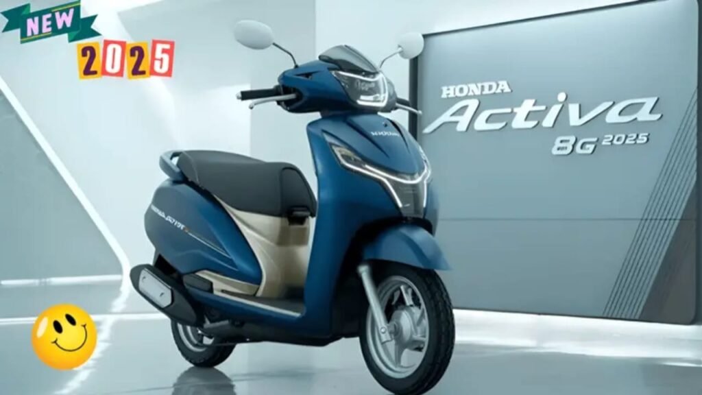 Honda Activa 8G Is Here – Smarter, More Efficient, 90 KMPL Mileage & Priced at Just ₹70,000!